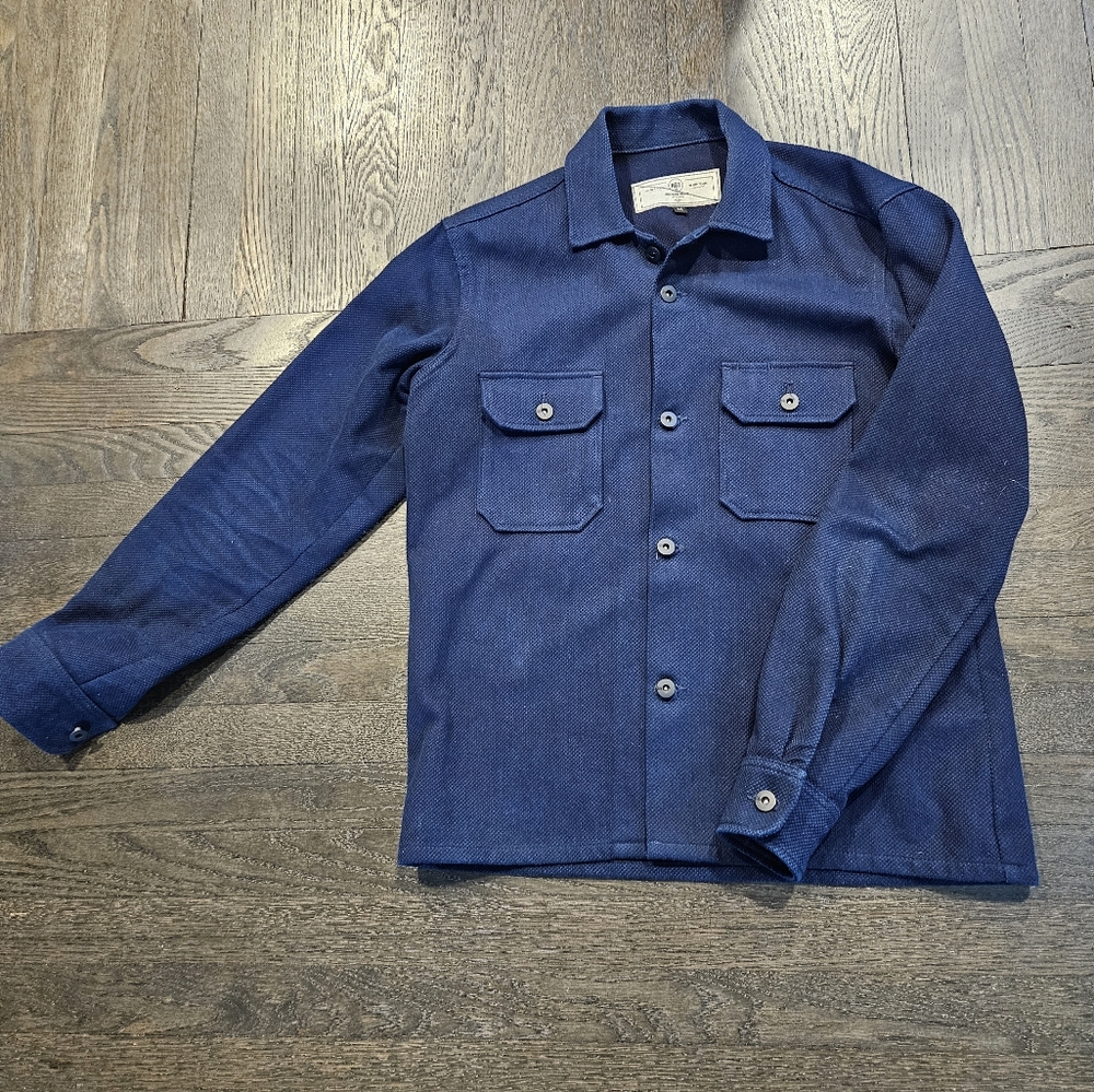 Men's Rogue Territory Sashiko denim shirt